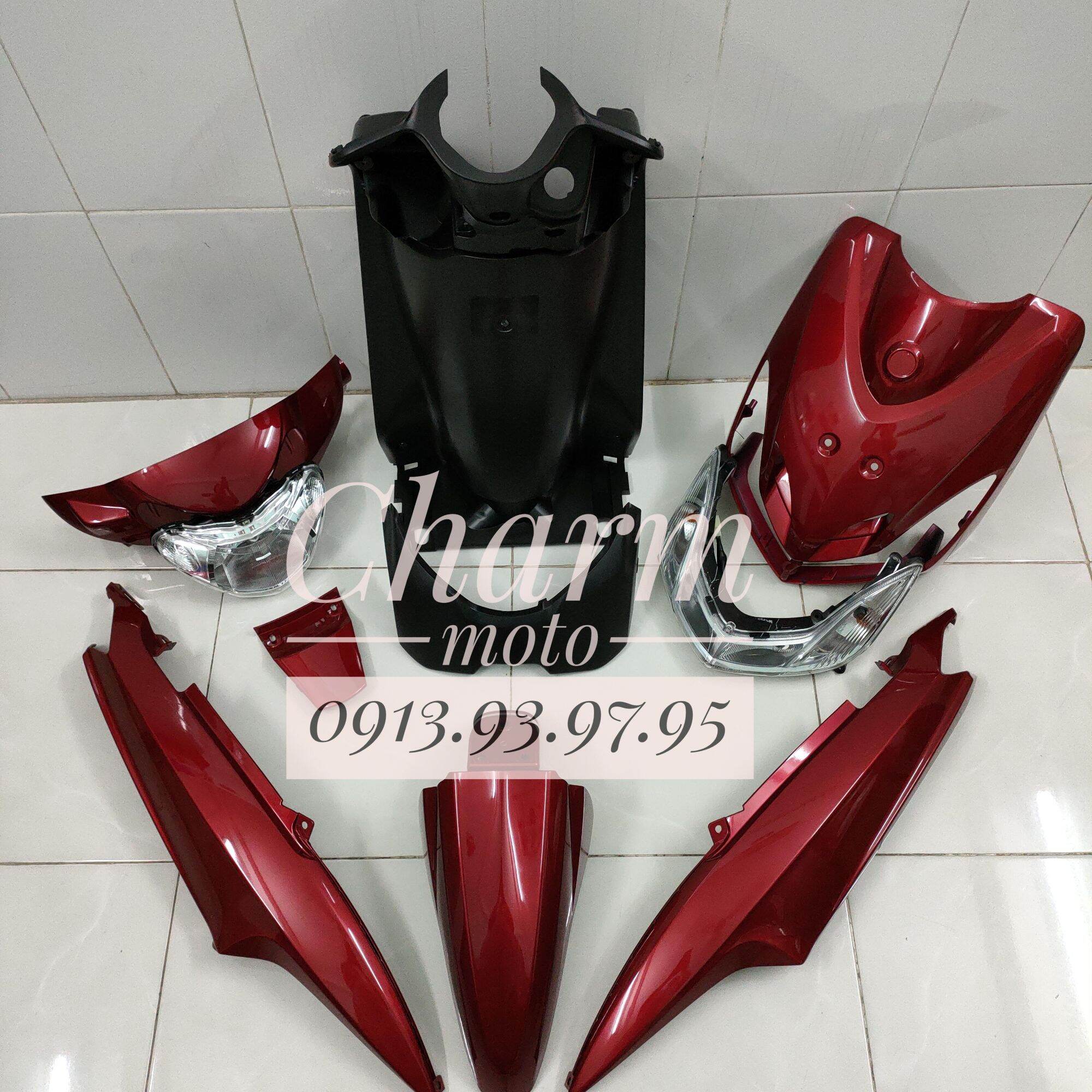 Dàn áo yamaha Mio Smile - full dàn màu