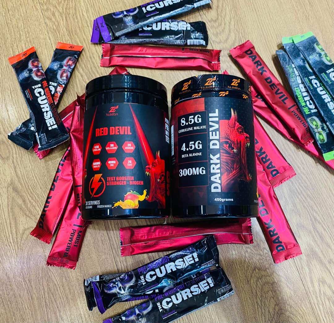 Znutrition Red Devil Pre-workout Tăng Sức Mạnh Tăng Test 30 Servings