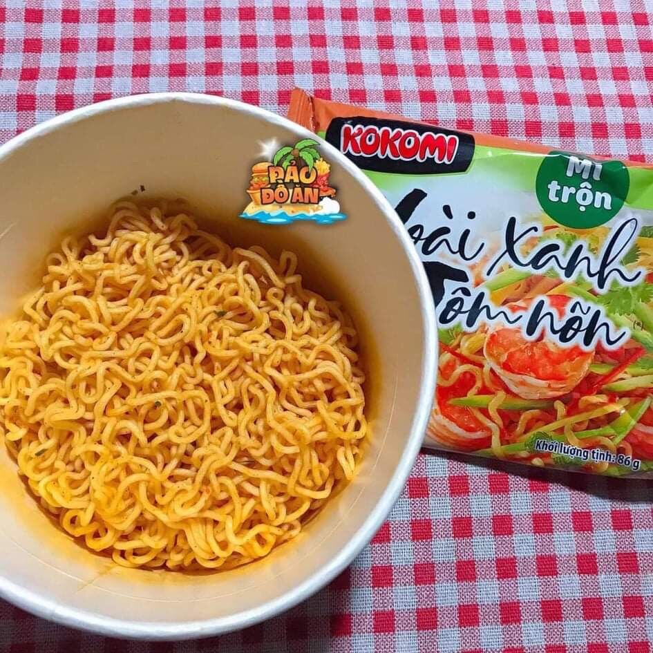 Mì trộn KoKoMi xoài xanh tôm nõn