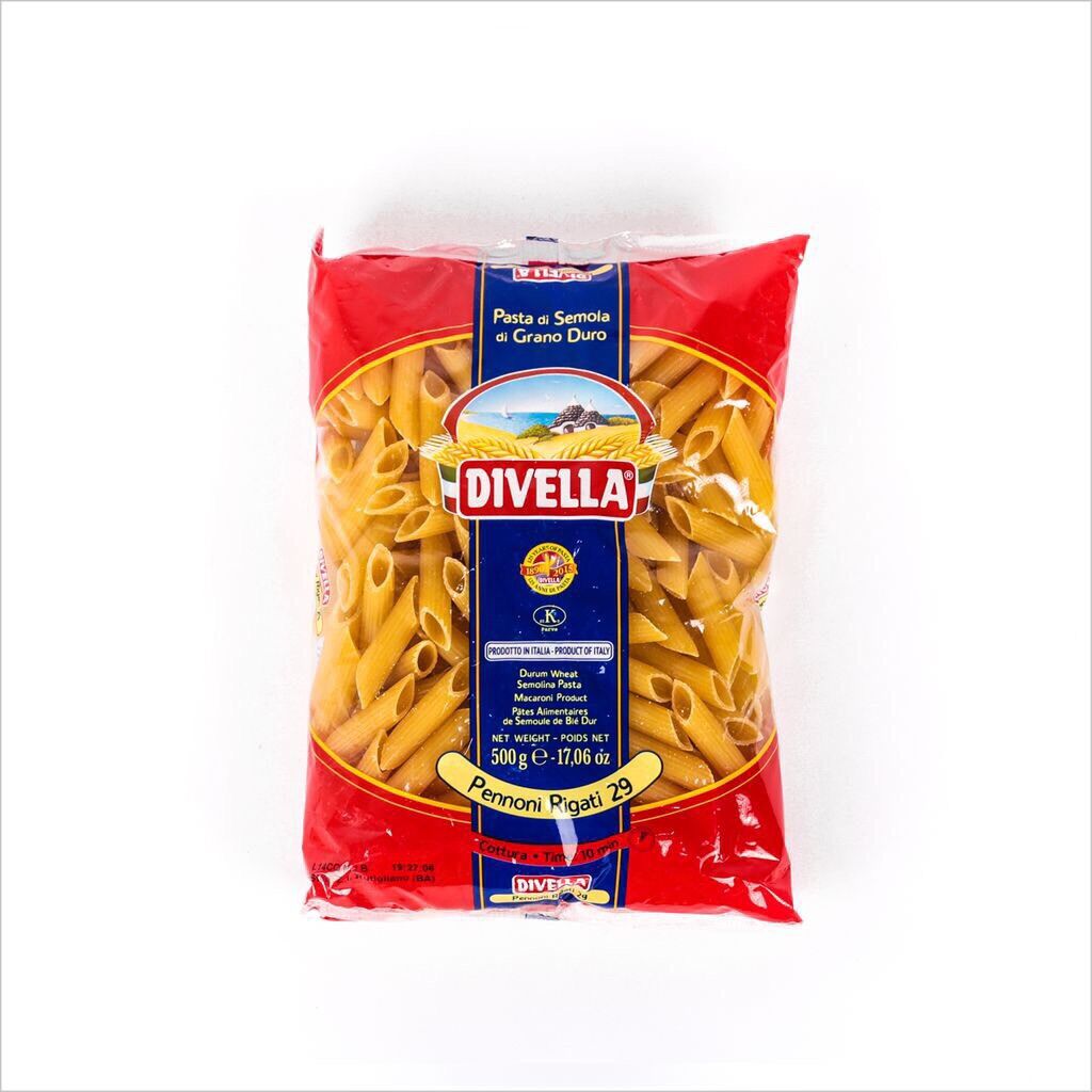 Mỳ ý ống vát divella 500g - pennoni rigati số 29