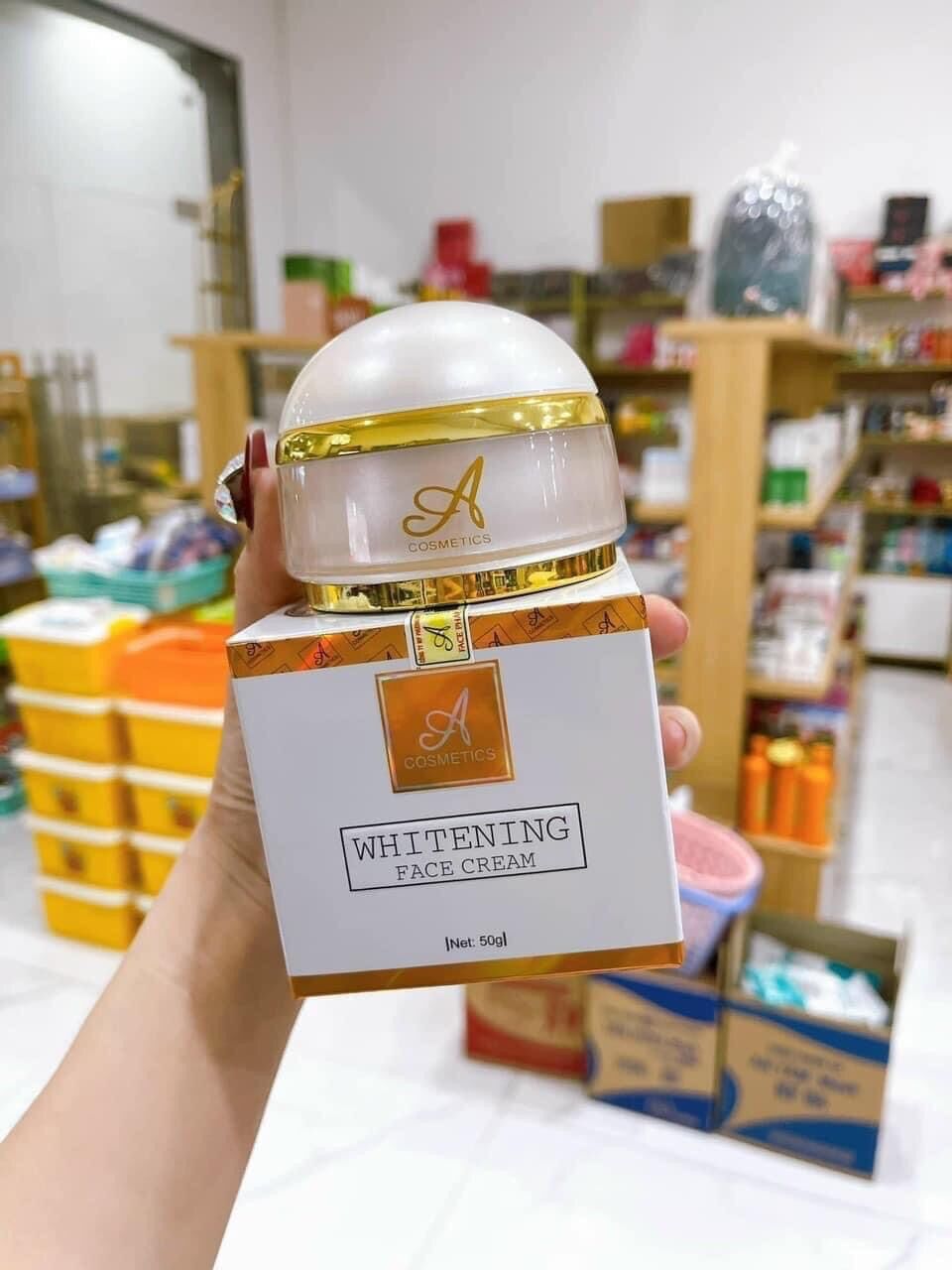 Kem face pháp chữ A cosmetic chính hãng - Kem face dưỡng trắng da mờ nám mờ thâm Phương Anh Chính hãng