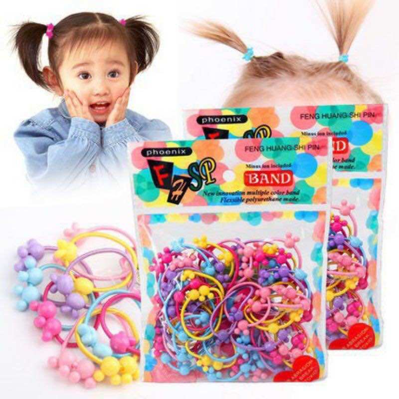 Dây chun buộc tóc cho bé/50 dây