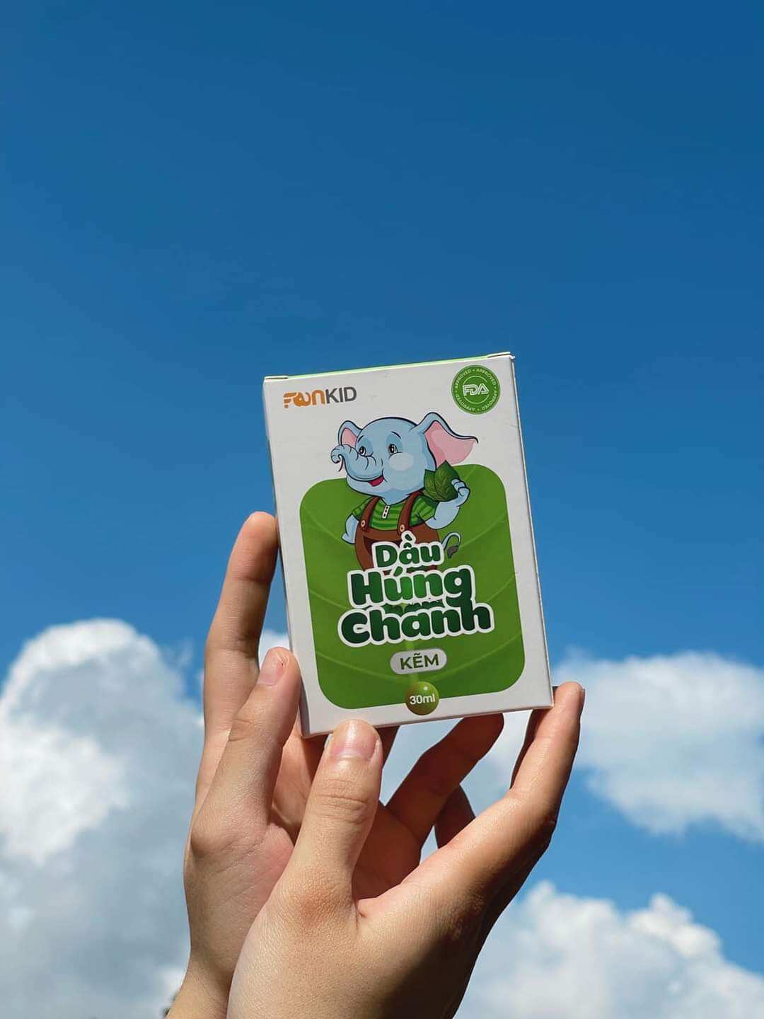 Dầu húng chanh kẽm Faneco 30ml