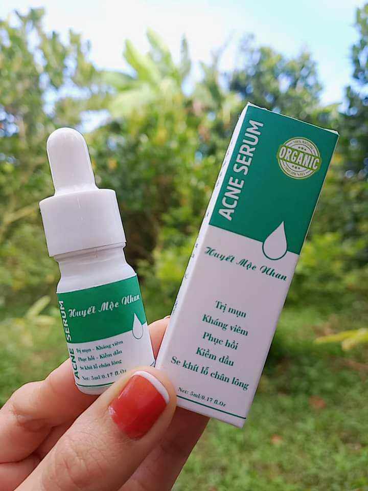 Serum mụn Huyết Mộc Nhan [Cam kết hàng chuẩn]