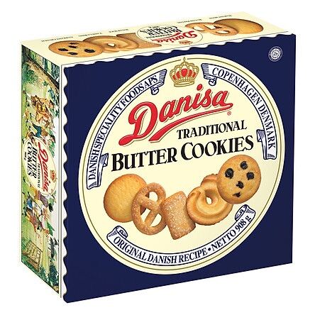 Bánh quy bơ Danisa hộp 908g, xuất xứ Đan Mạch