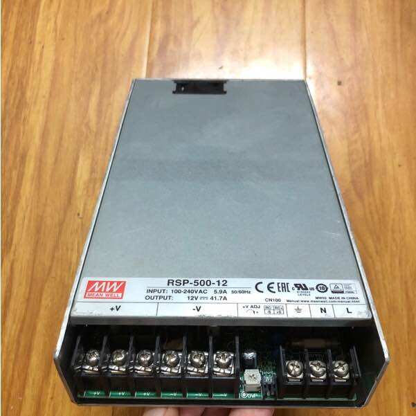 Nguồn 12v 40a 500w meanwell rsp-500-12. hàng tháo máy