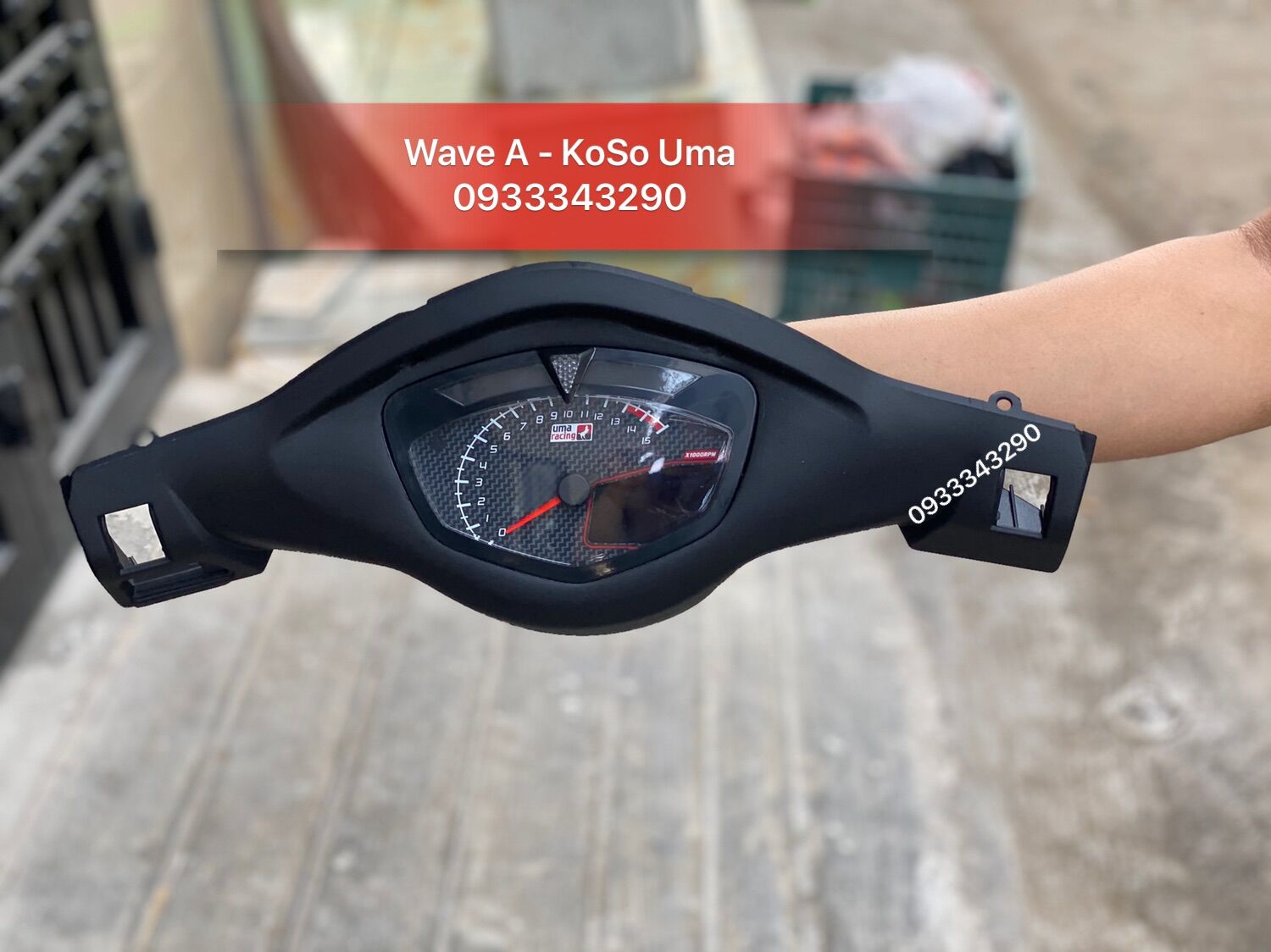 Trọn Bộ Wave RS ( Alpha , S100 ) Chế Đồng Hồ KoSo Uma 2010