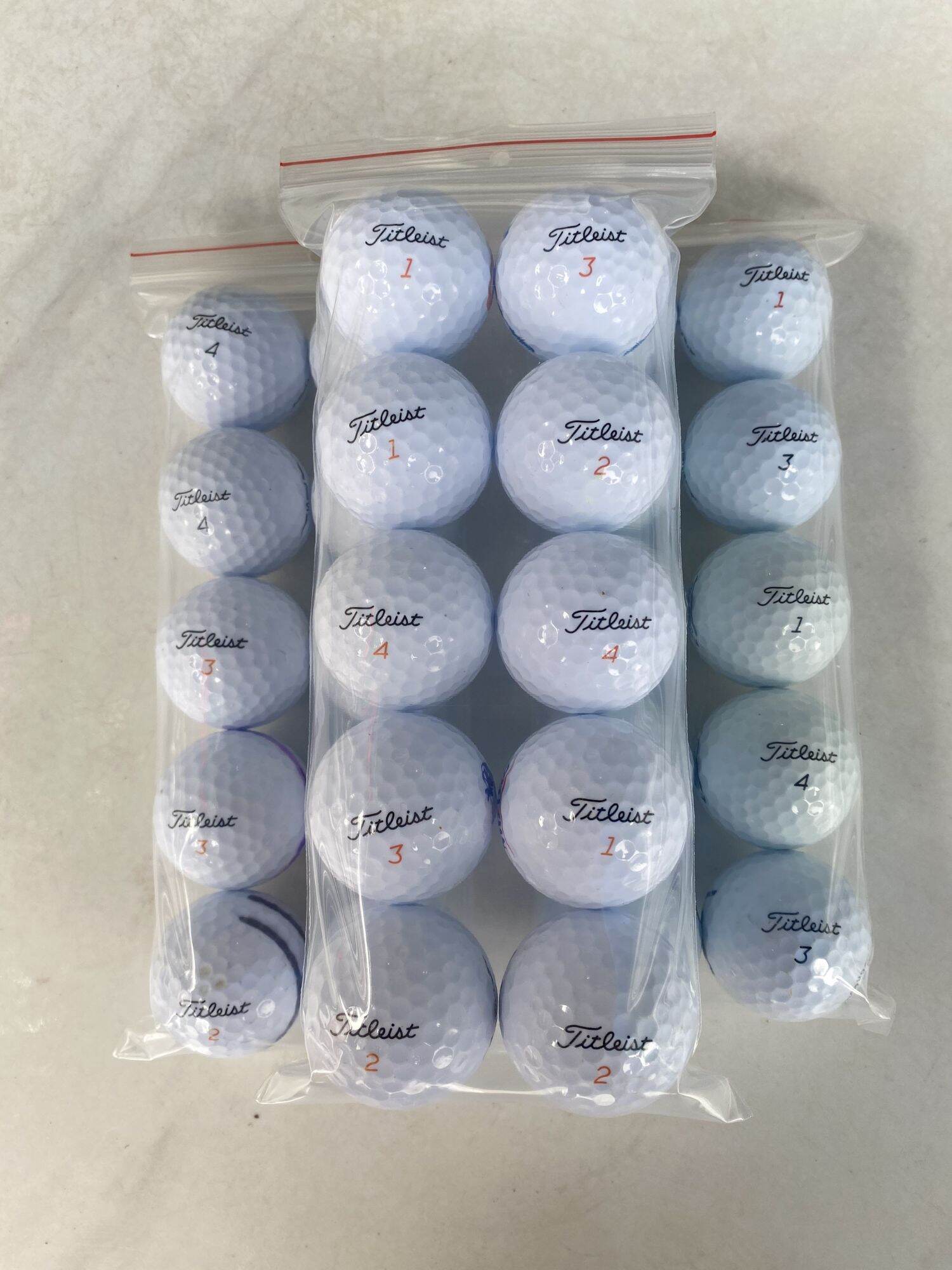 (combo 10 quả) Bóng Golf Titleist NXT TOUR, VELOCITY độ mới 98%