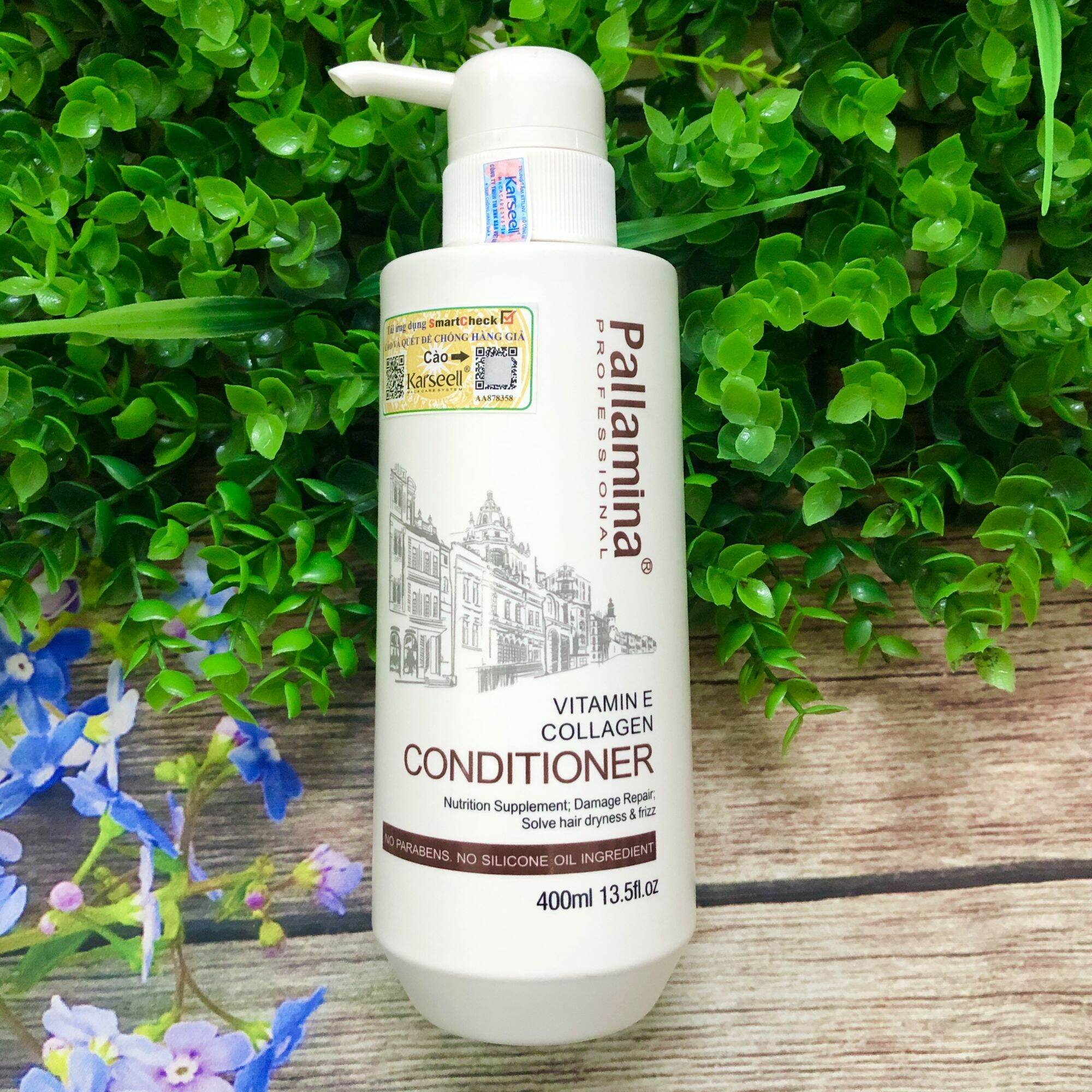 Dầu xả phục hồi tóc Pallamina Collagen Keratin Complex Conditioner 400ml