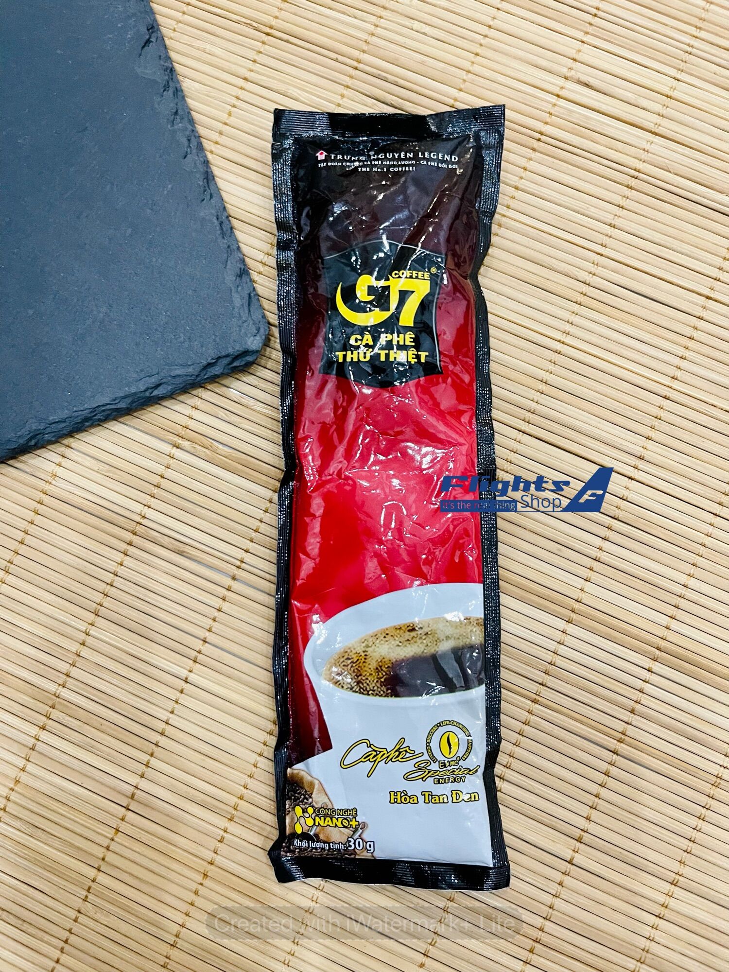Cafe hoà tan đen G7, gói lớn 30g