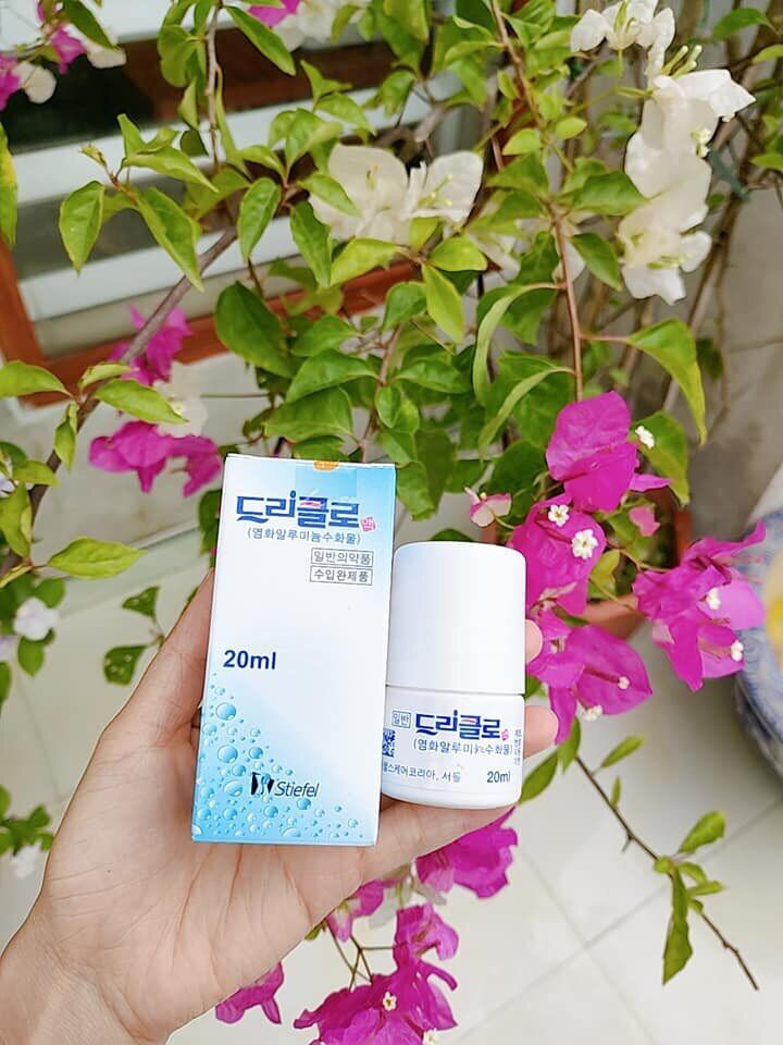 Lăn khử mùi driclo Hàn Quốc