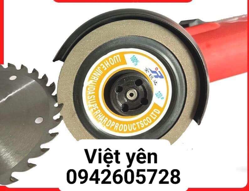 Đá mài lưỡi cưa , mũi Khoan hợp kim lắp máy mài cầm tay