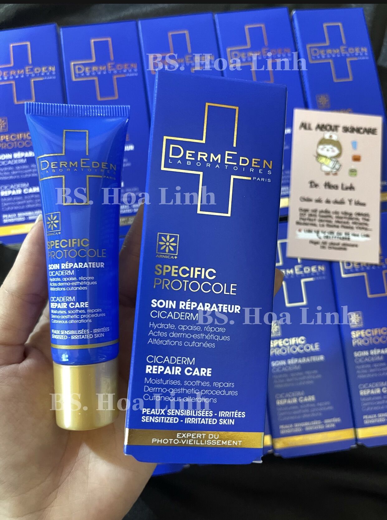 Kem dưỡng ẩm phục hồi da dermeden