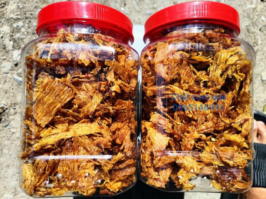 500g khô cá mực xé cay
