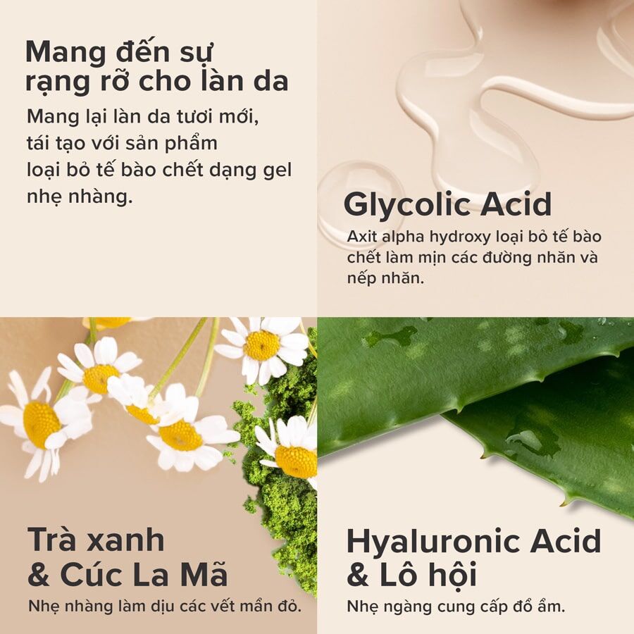 Exfoliating 8% Aha Gel - Lotion Exfoliant 100ml