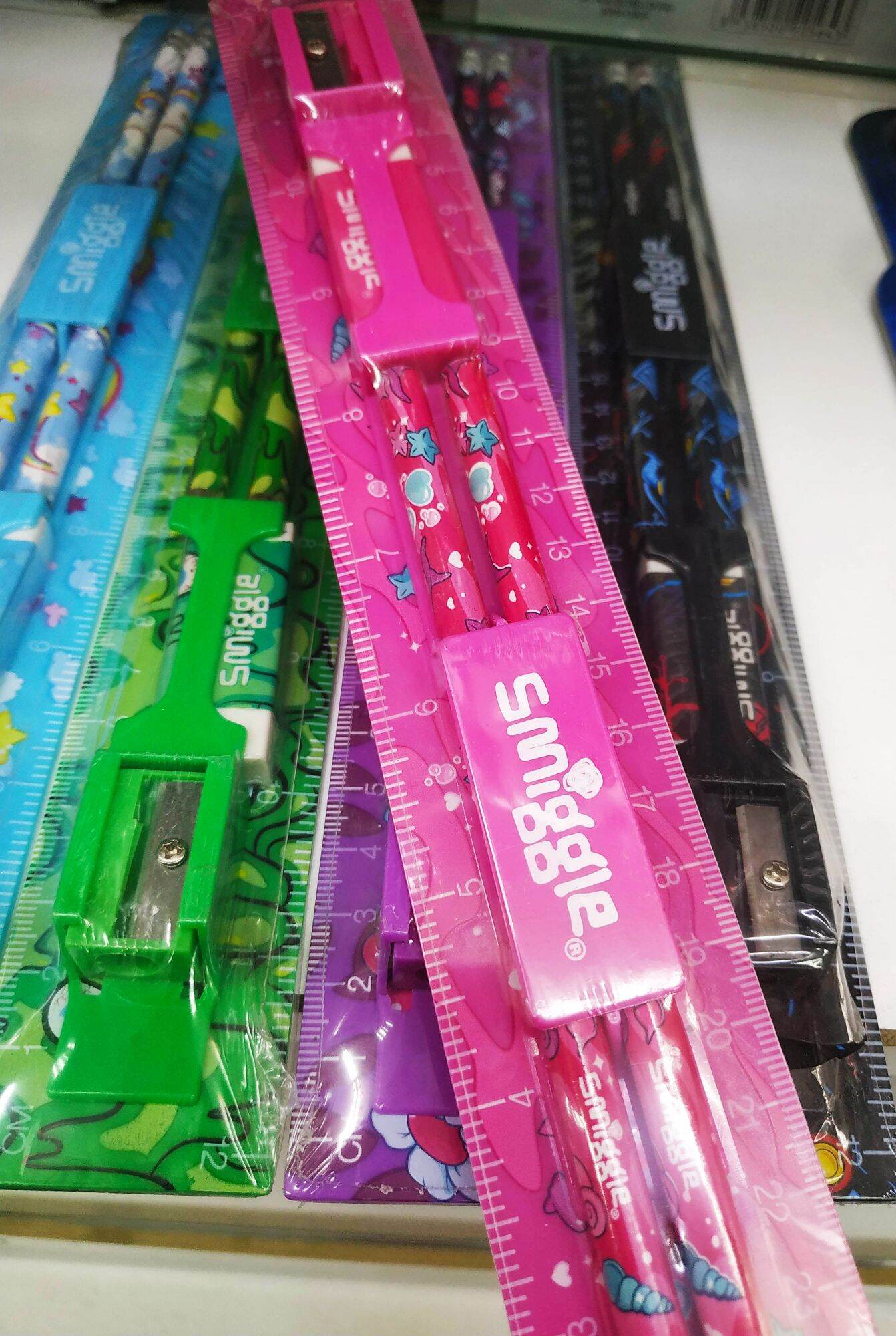 [HCM]Set thước 30cm Smiggle