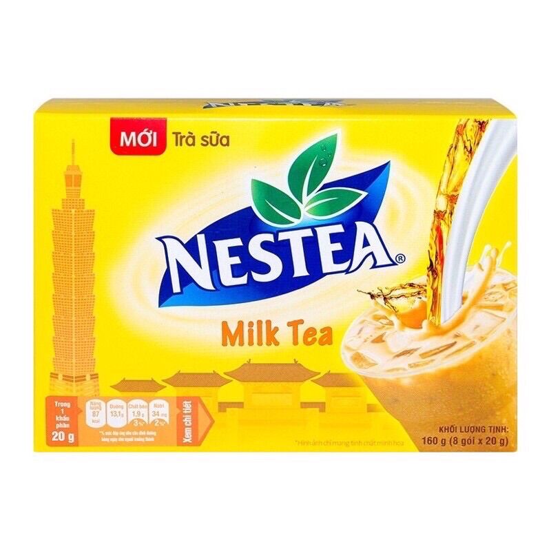 Trà sữa Nestea hộp 160g 8 gói (8x20g)