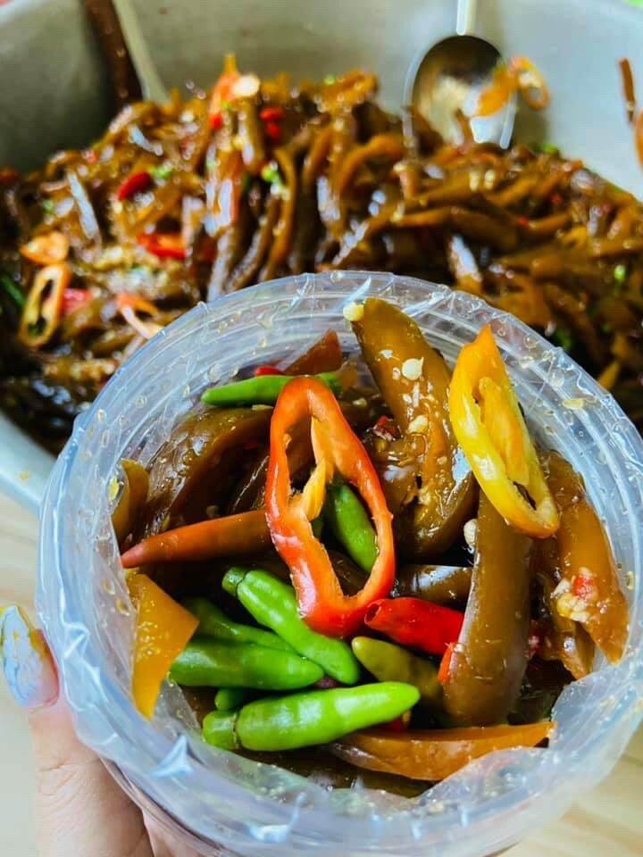 Dưa mắm chay 600g
