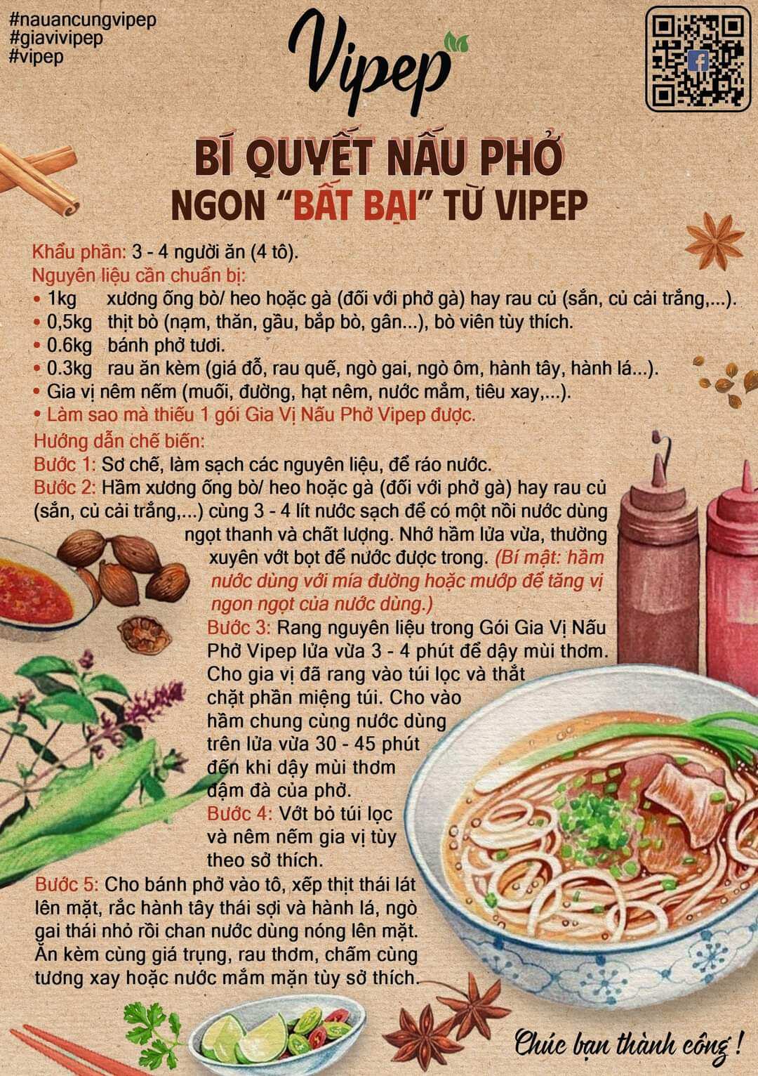 Bột gia vị Vipep - tỏi bột - hành bột - sả bột - nghệ bột