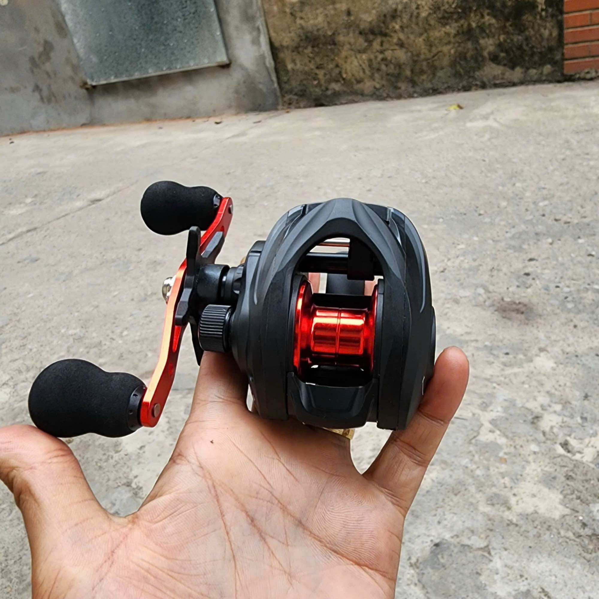 Máy câu lure máy ngang câu cá Lure Pro AC