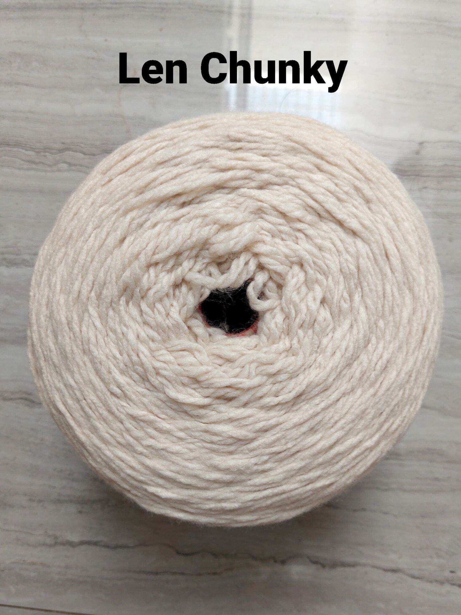 125gr Len chunky Nhật thanh lý, cực mềm, cỡ sợi 4mm