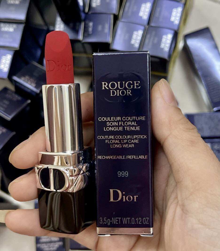 Son thỏi dior rouge velvet/matte màu 999-888-846-840-760-720-668