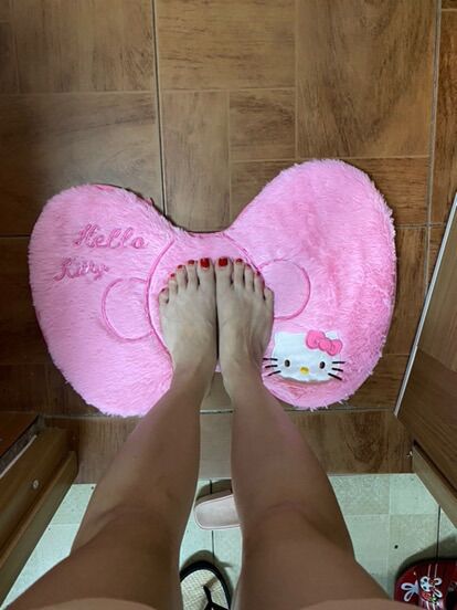 Thảm nơ Hello Kitty
