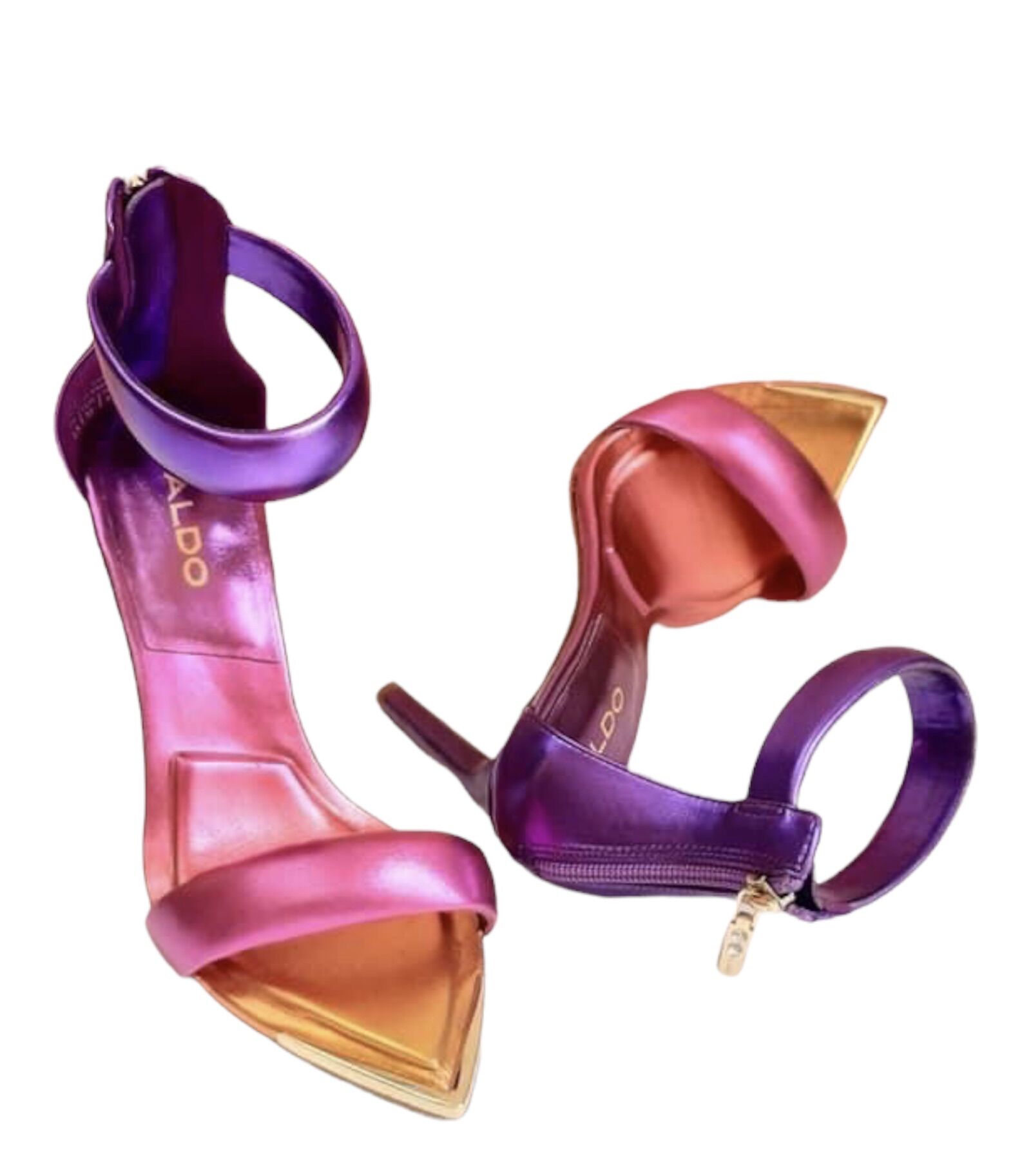 Giày sandal cao gót Aldo chuẩn xuất.