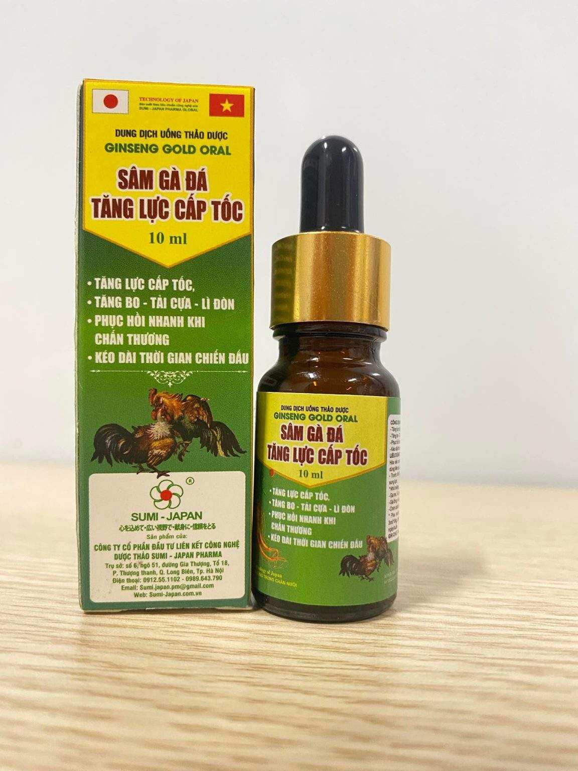 SÂM GÀ Tăng Lực Cấp Tốc