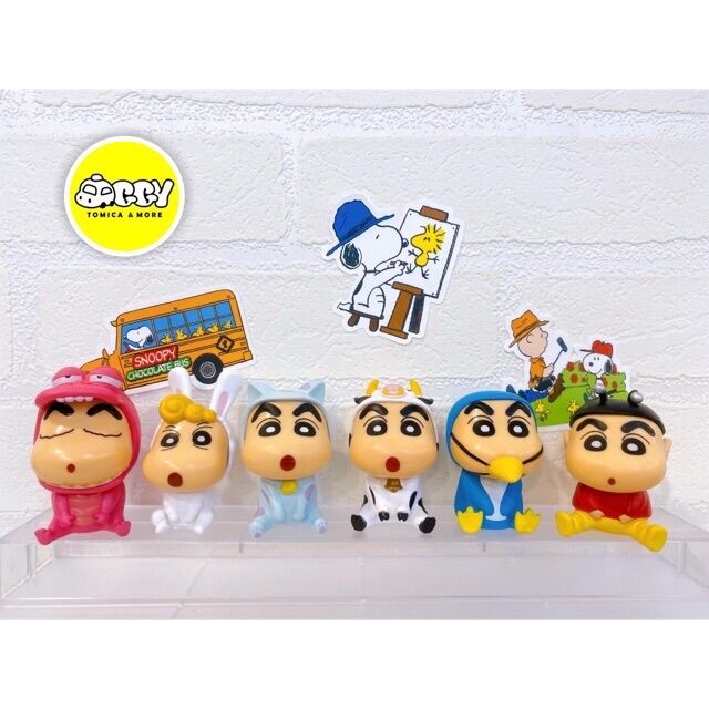 Bộ 6 mô hình cậu bé bút chì shin chan