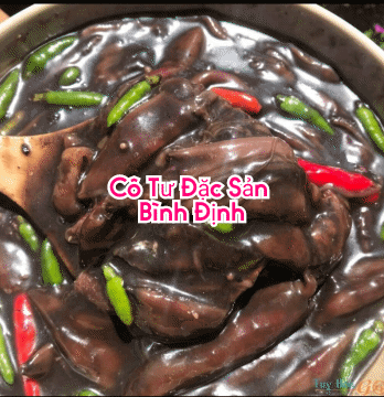 4 hủ mắm mực đặc sản cô tư bình định