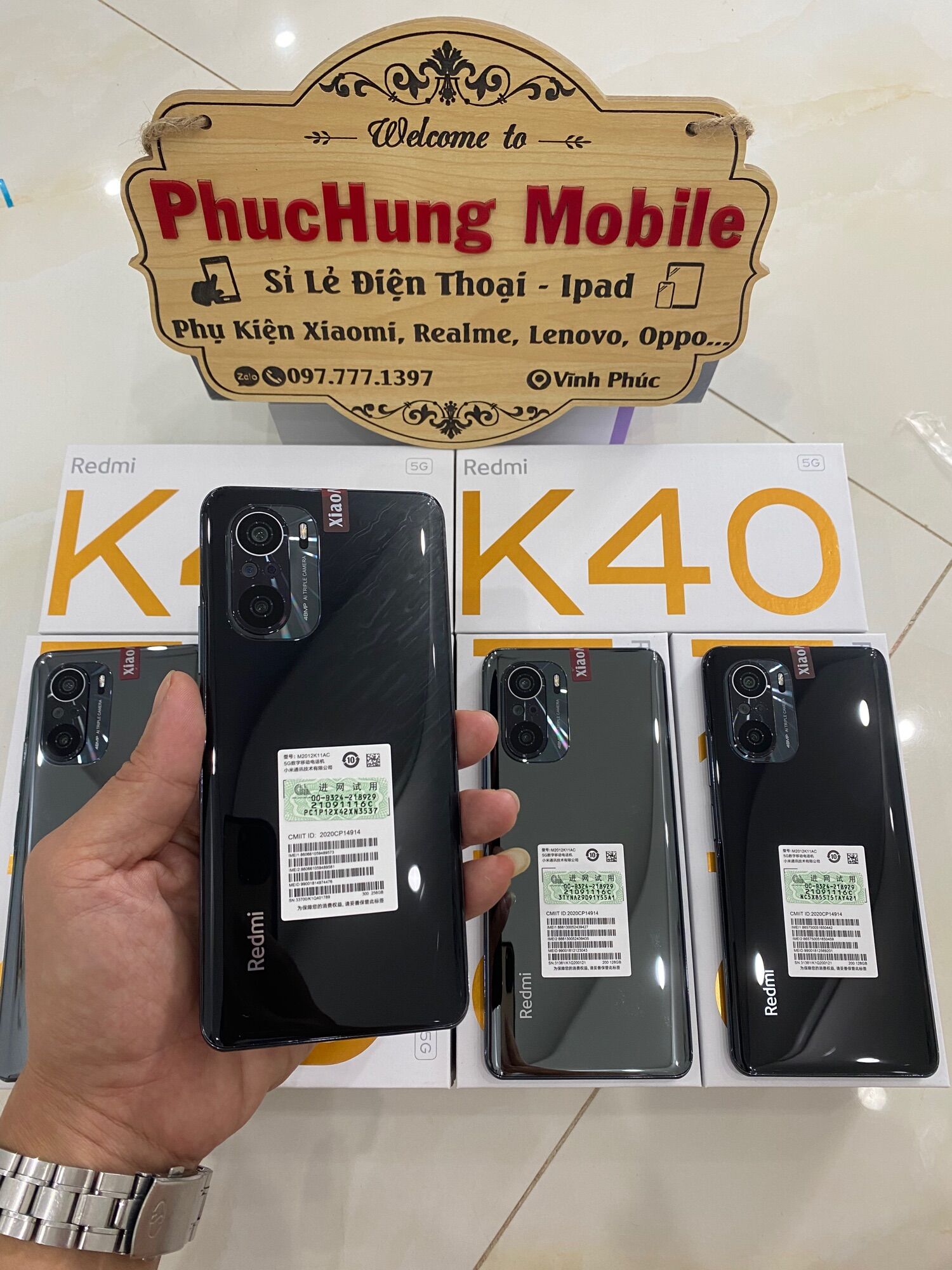 Điện thoại Xiaomi Redmi K40 (Snap 870)