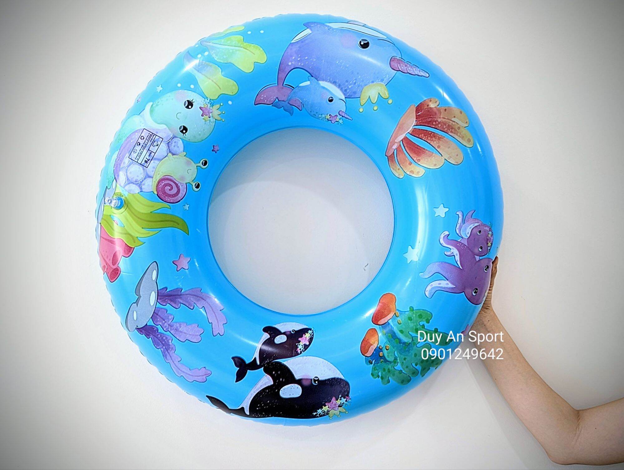Phao bơi cho bé size 70 16kg - 35kg, phao cho bé tập bơi, phao tròn tập bơi cho trẻ em và người lớn - hình thật shop tự chụp