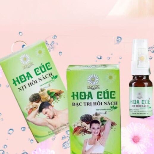 Xịt Triệt Hôi Nách Hoa Cúc Ngăn Ngừa Mồ Hôi Giảm Thâm Trắng Sáng Chính Hãng