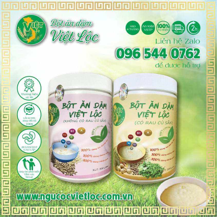 Bột ăn dặm cho bé (combo 2 hộp)