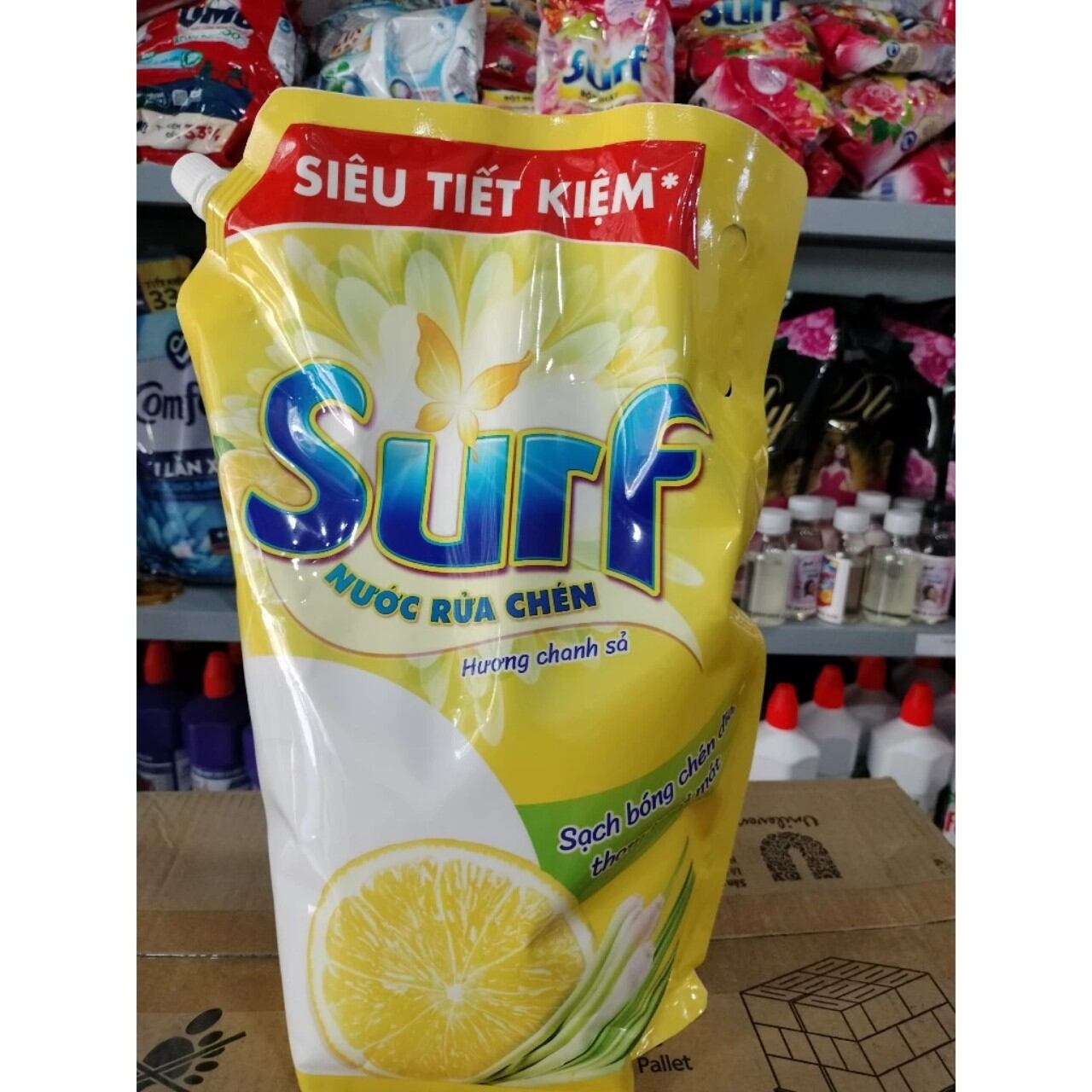 Nước rửa chén surf Túi  tiết kiệm 3,4kg