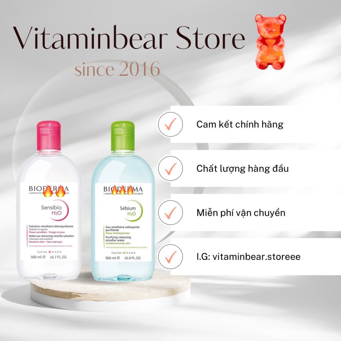 Tẩy trang Bio Derma