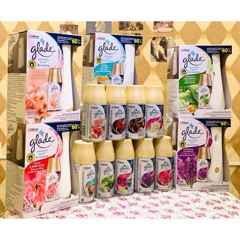 Lõi xịt thơm phòng tự động glade 175g