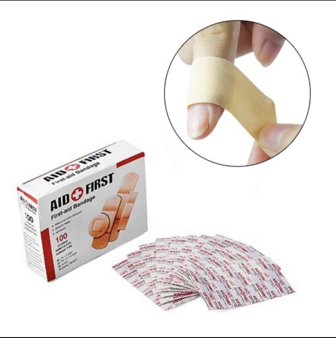 Băng Cá Nhân Hộp 100 Cái.