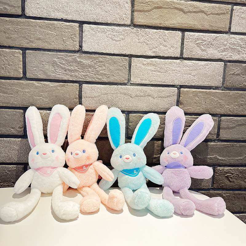 Móc khoá thỏ tai rút cute