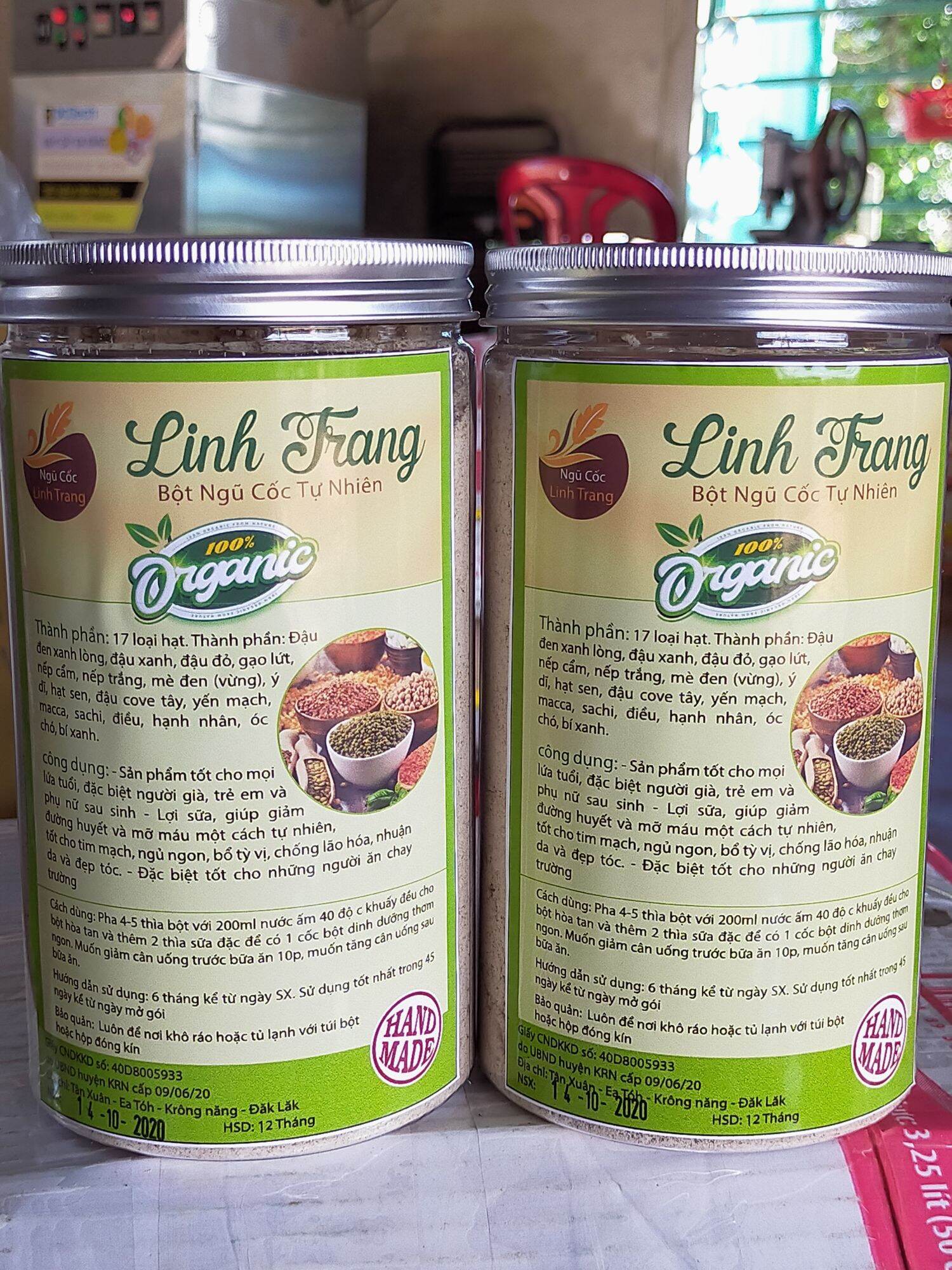 500g Bột ngũ cốc 17 loại hạt Hà Hoàng