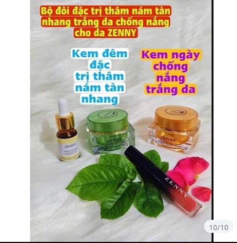 Combo nám tàn nhang cao cấp zenny