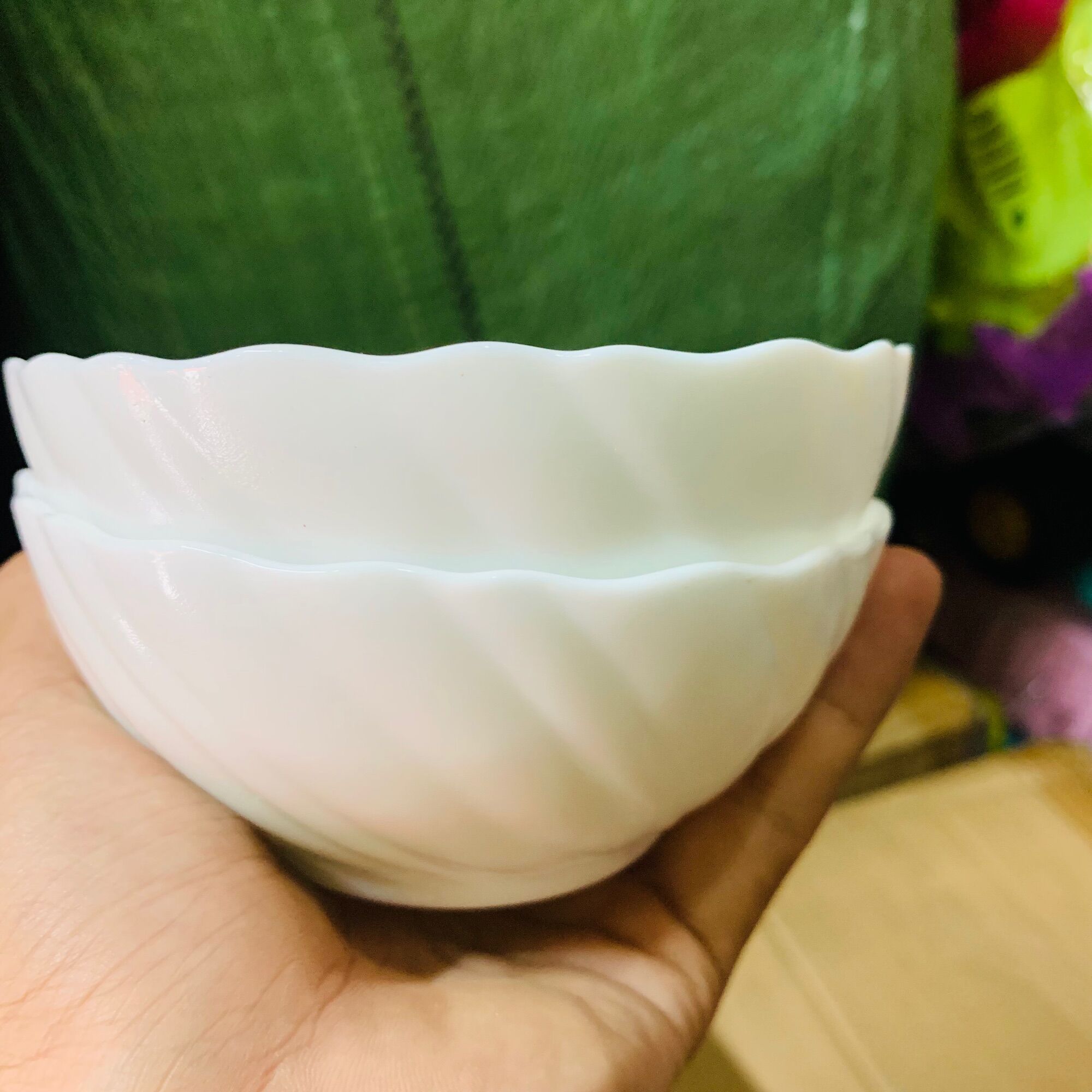 Combo 10 chén sứ 11,5cm phong cách hàn quốc
