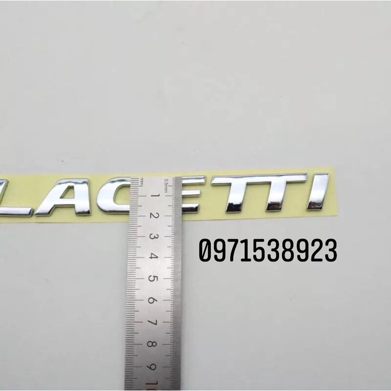LOGO CHỮ NỔI LACETTI CAO CẤP
