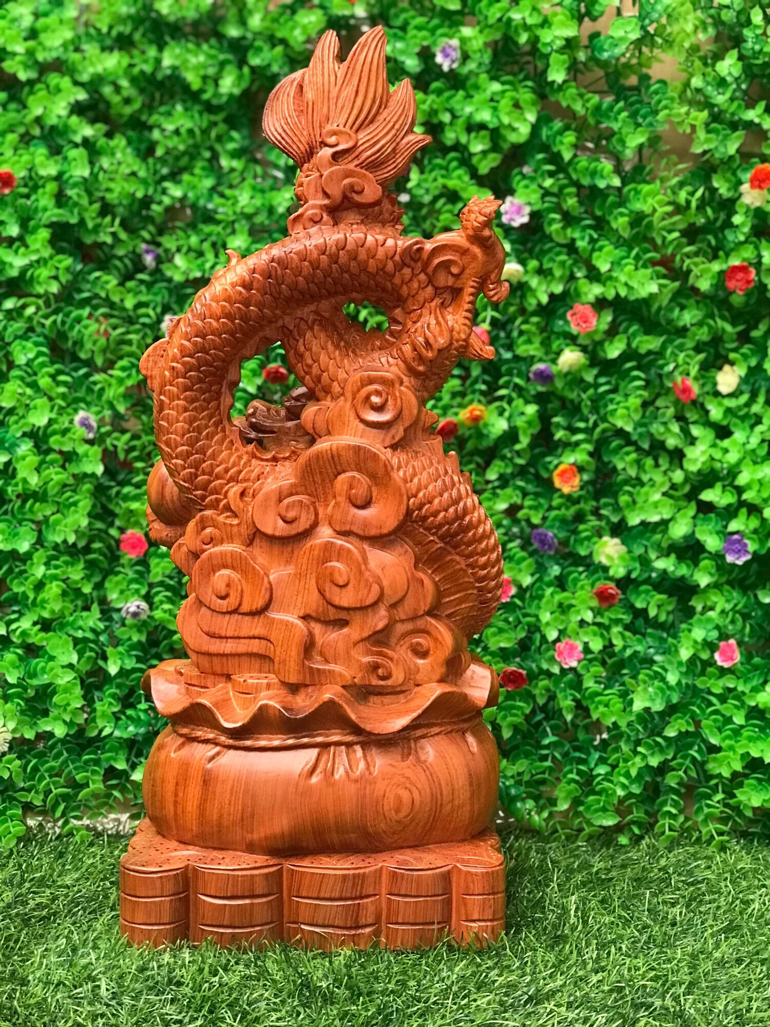 Tượng rồng phong thủy ( nhất Long vờn Ngọc)