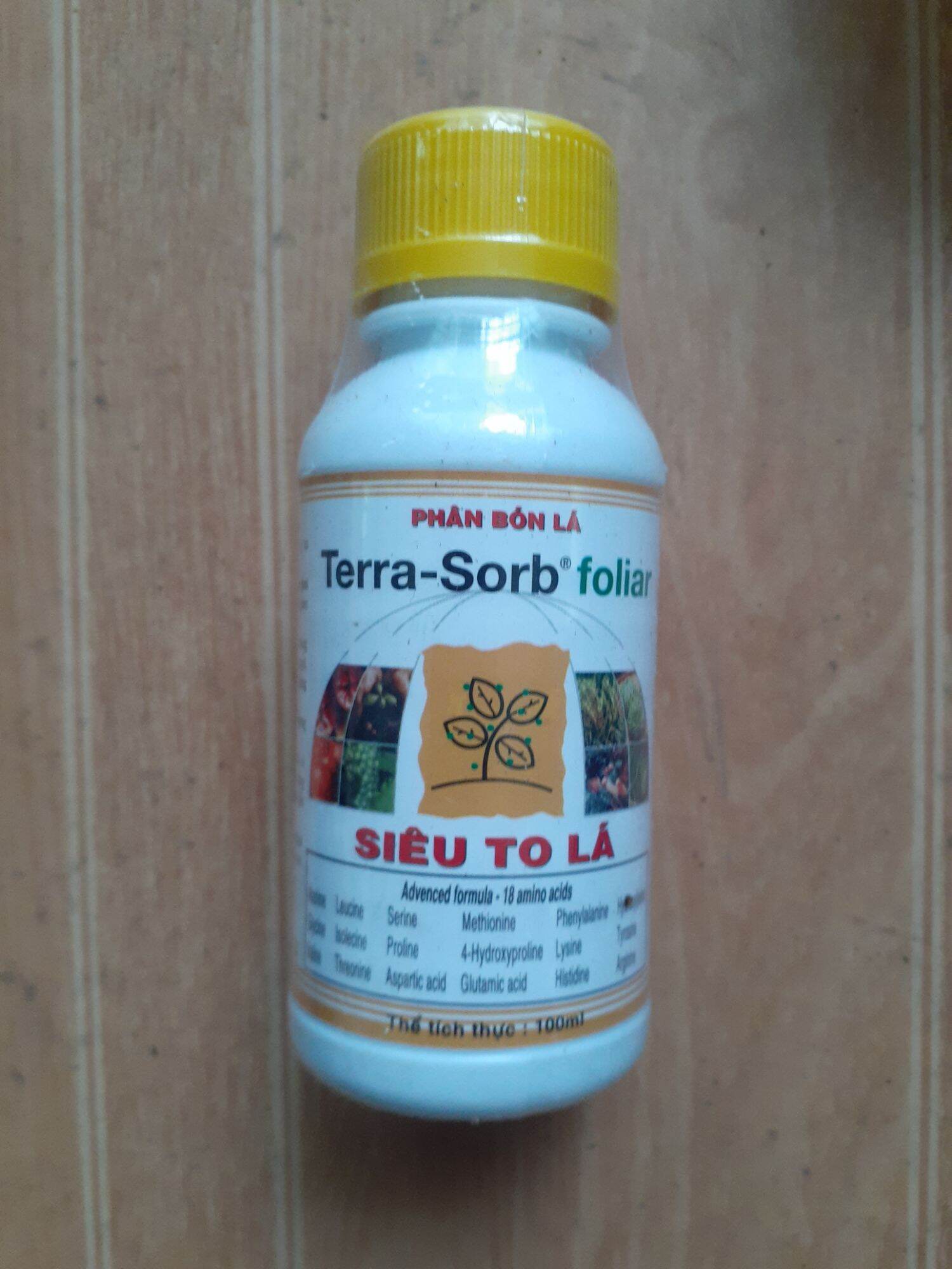 PHÂN BÓN LÁ TERRA SORB SIÊU TO LÁ LỌ 100ML