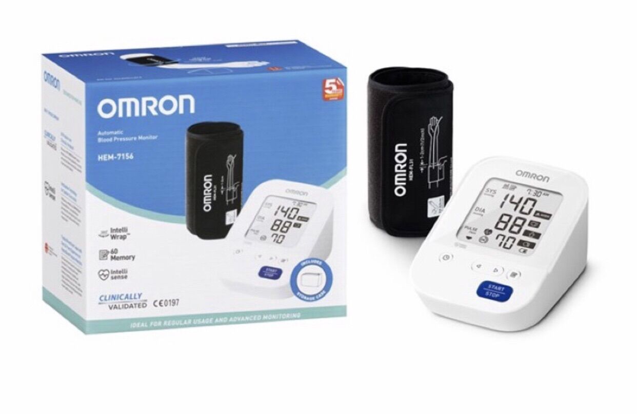 Máy đo huyết áp bắp tay Omron HEM 7156