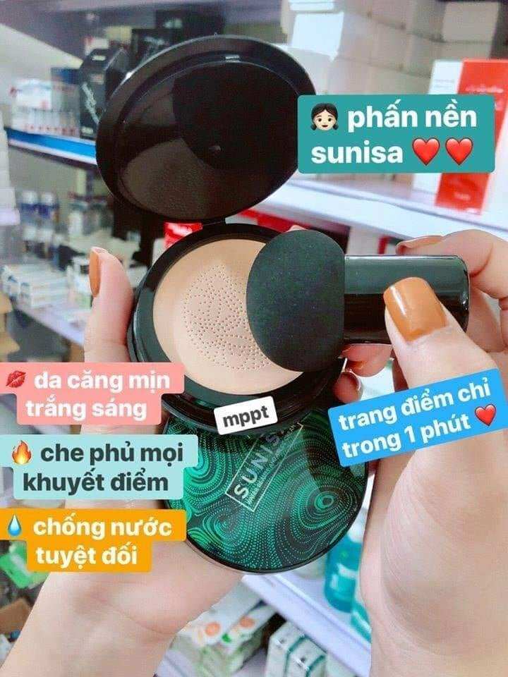 phấn nước sunisa che khuyết điểm