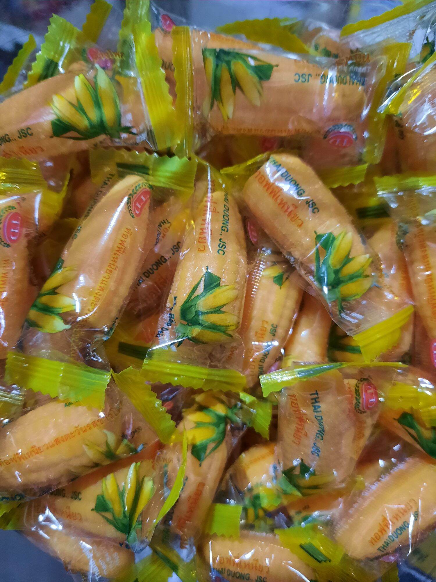 kẹo bắp dẻo Thái Dương gói 1 kg