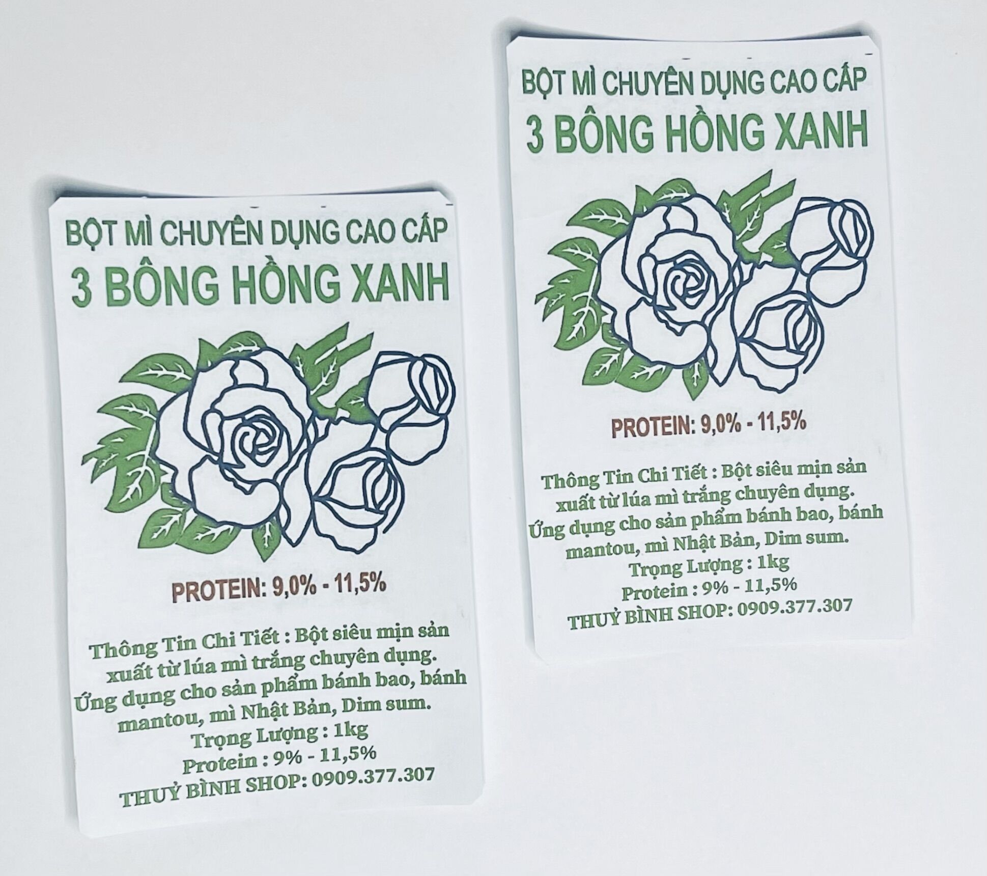 2 kg Bột mì BÔNG HỒNG XANH